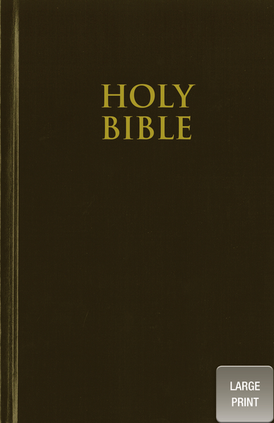 NIV Church Bible, Large Print Zondervan