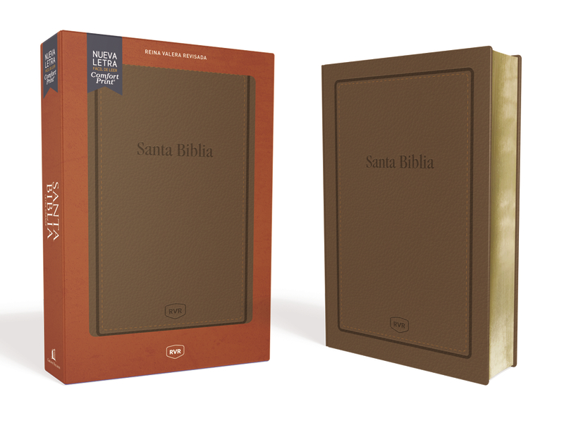 Biblia RVR Letra Grande, Tamaño Manual, Leathersoft